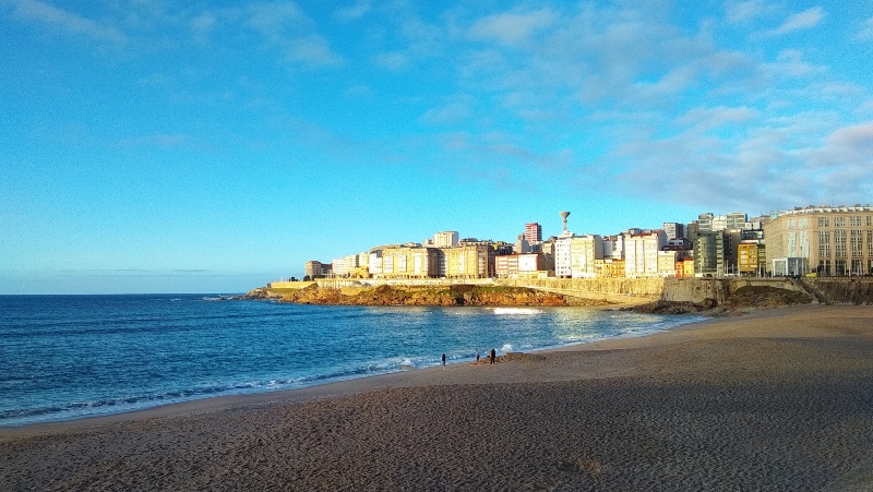 Strand van Riazor, A Coruña