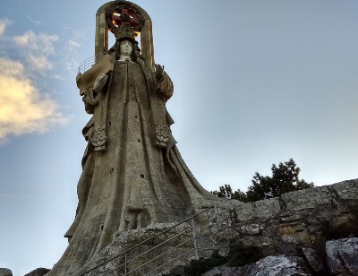 Mariabeeld Virxe da Roca in Baiona