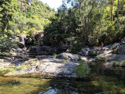 Natuur zwembaden Pozas de Rio Pedras