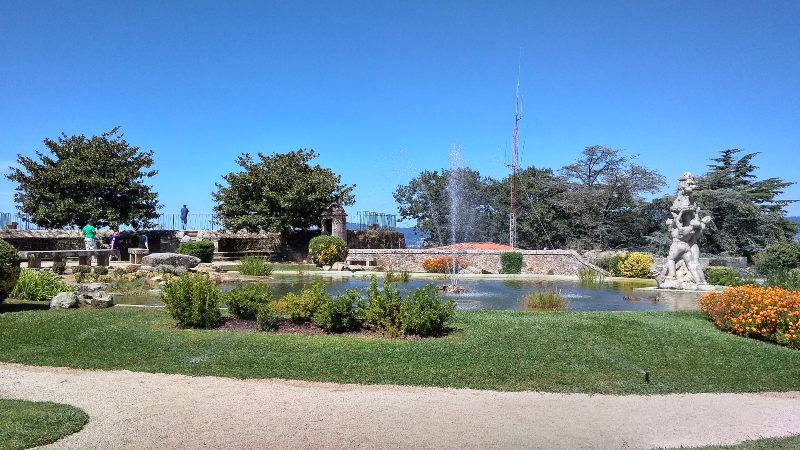 Park bij Castelo do Castro