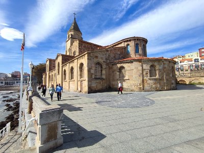 Gijón, kerk van San Pedro