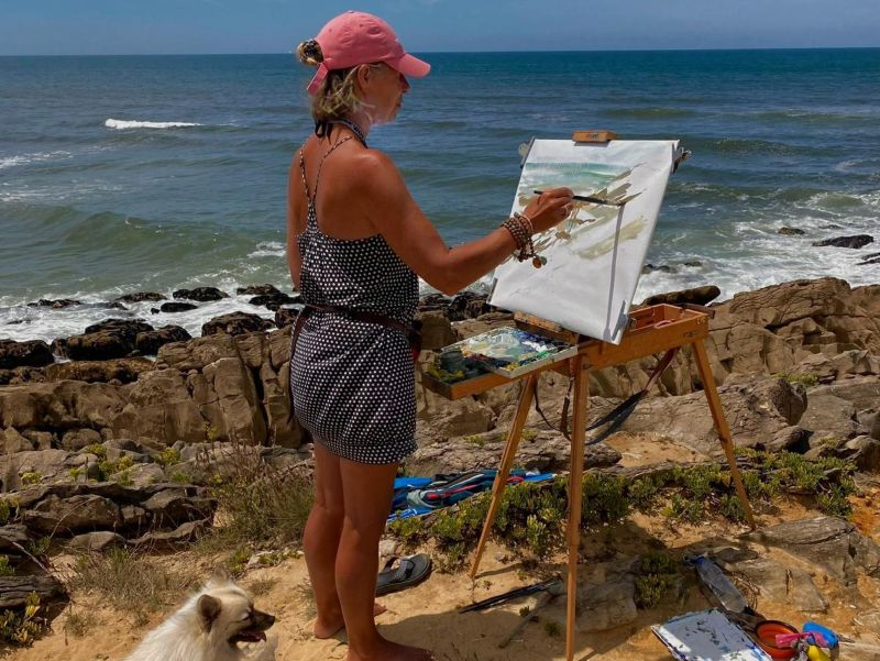 Schildervakantie aan de kust van Galicië